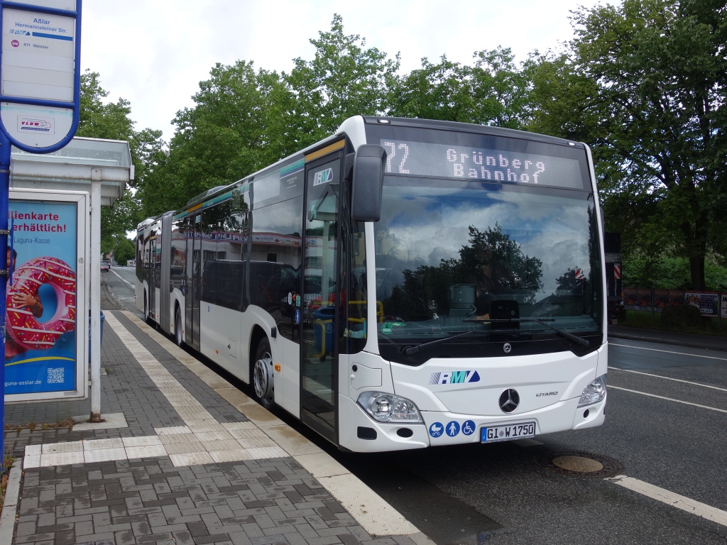 Гессен, Mercedes-Benz Citaro C2 G hybrid № GI-W 1750