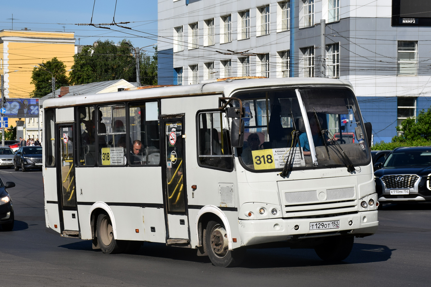 Нижегородская область, ПАЗ-320402-05 № Т 129 ОТ 152