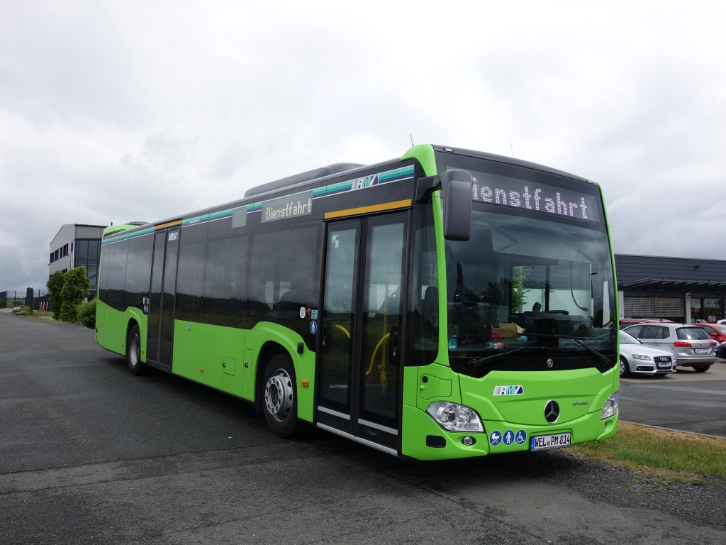 Гессен, Mercedes-Benz Citaro C2 Ü hybrid № WEL-PM 814