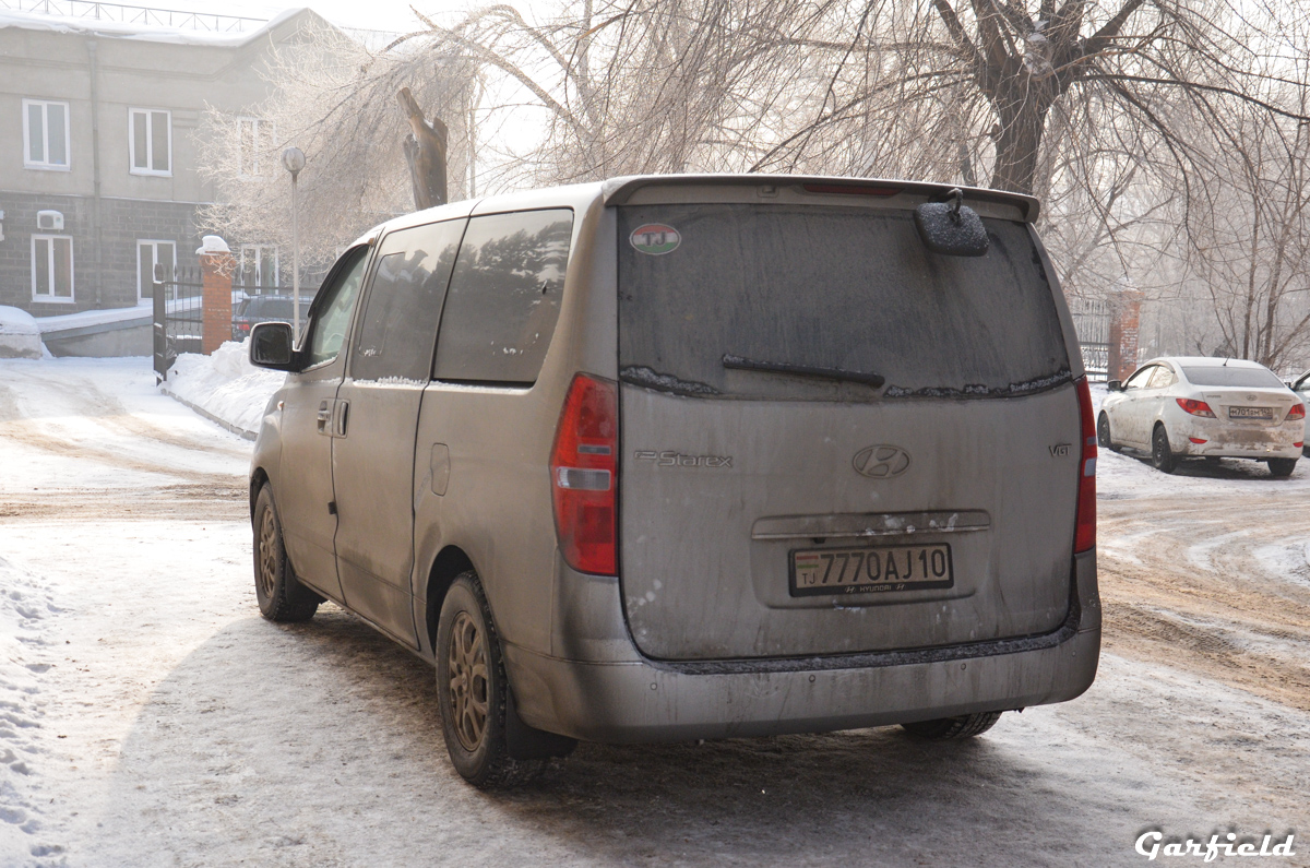 Таджыкістан, Hyundai Grand Starex № 7770 AJ 10