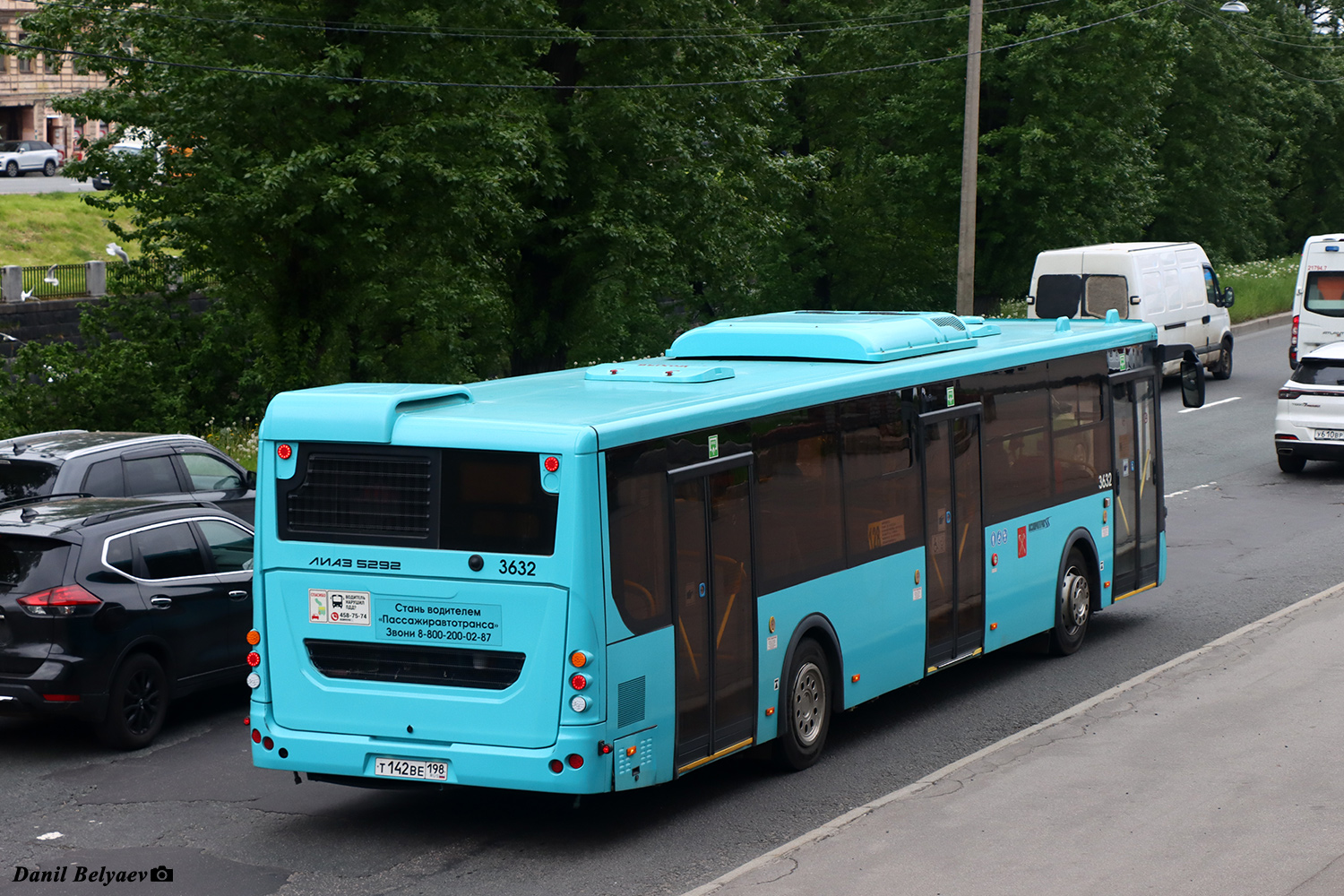 Санкт-Петербург, ЛиАЗ-5292.65 № 3632