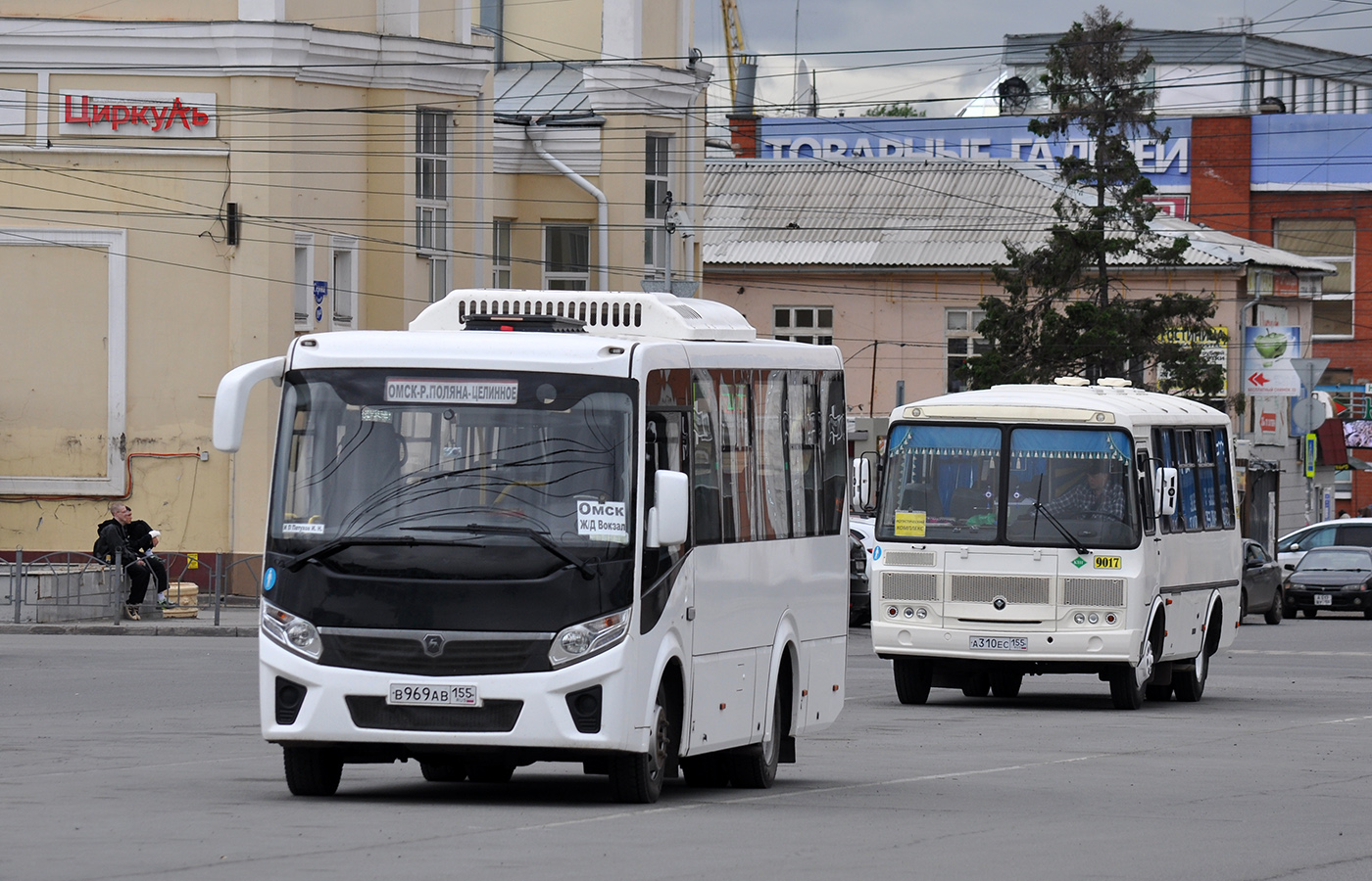 Омская область, ПАЗ-320405-04 "Vector Next" № В 969 АВ 155