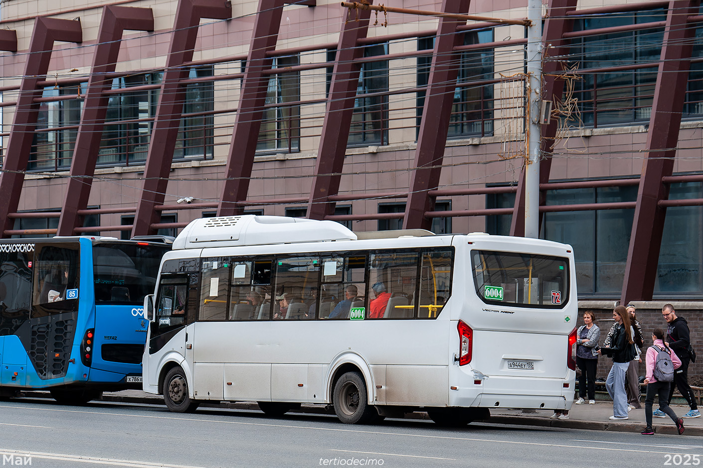 Omsk region, PAZ-320415-14 "Vector Next" č. 6004