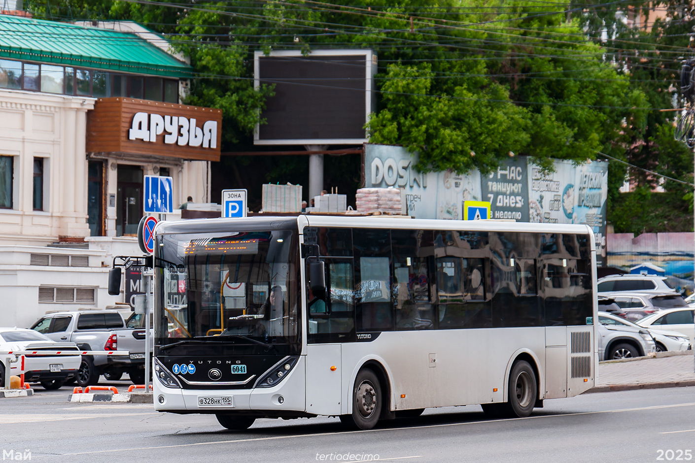 Omsk region, Yutong ZK6890HGQ č. 6041