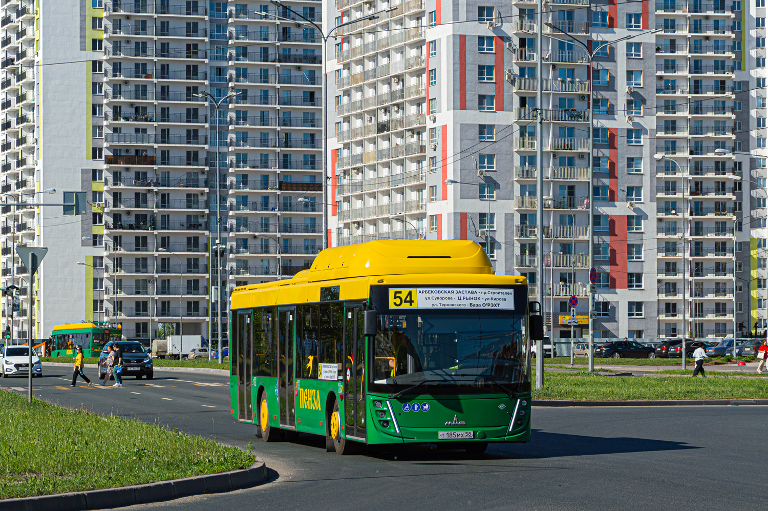 Пензенская область, МАЗ-203.948 № Т 185 МХ 58