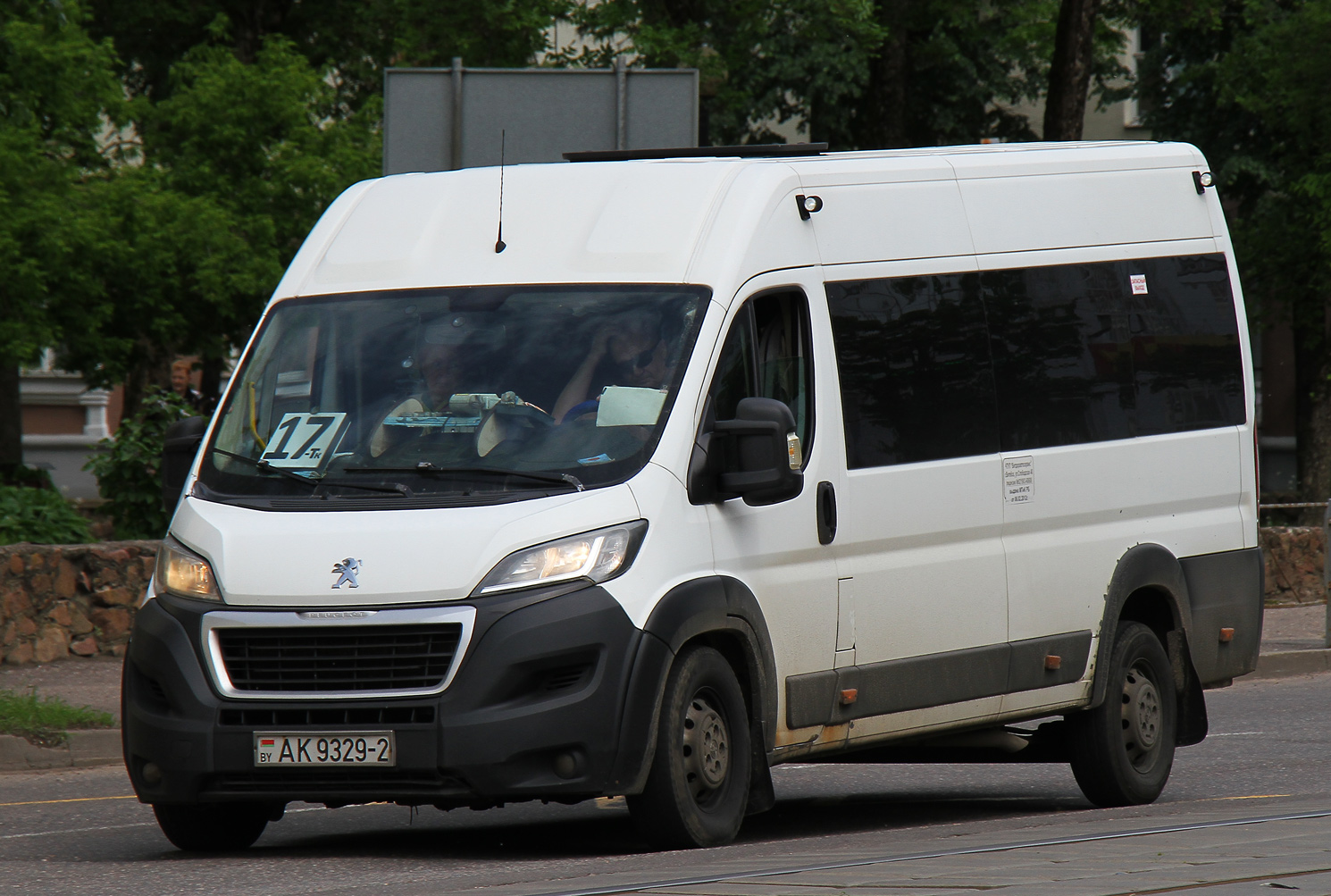 Витебская область, Peugeot Boxer № АК 9329-2