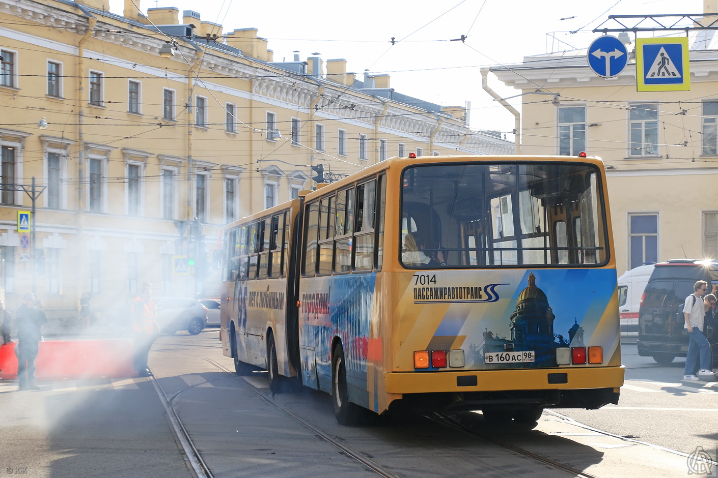 Petrohrad, Ikarus 283.00 č. 7014; Petrohrad — The 6th International Transport Festival, TransportFest-2025