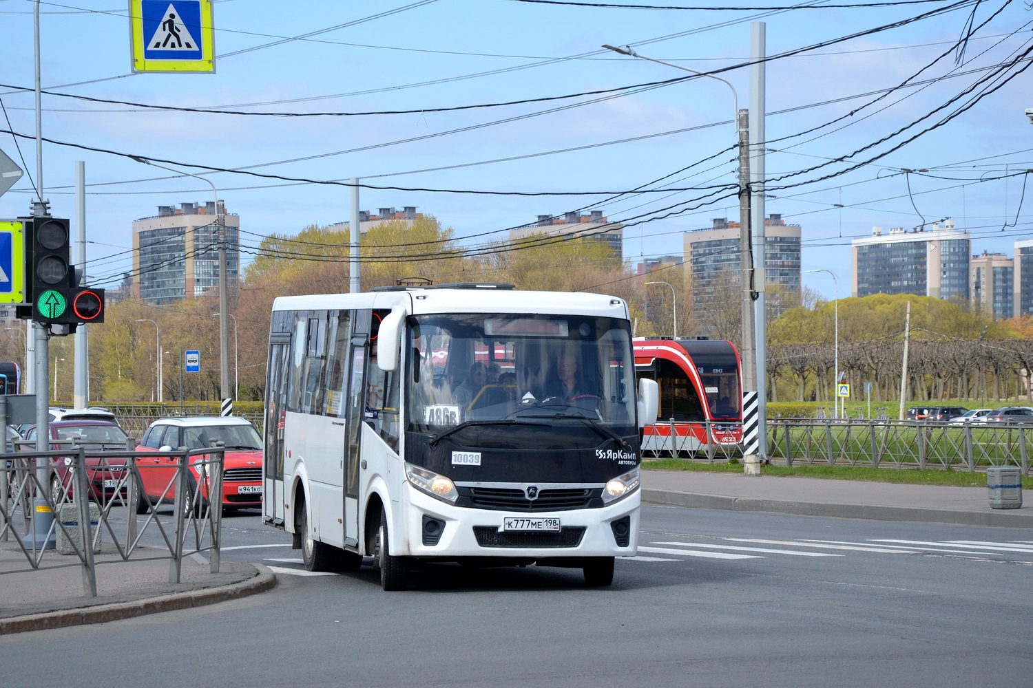Санкт-Петербург, ПАЗ-320435-04 "Vector Next" № 10039