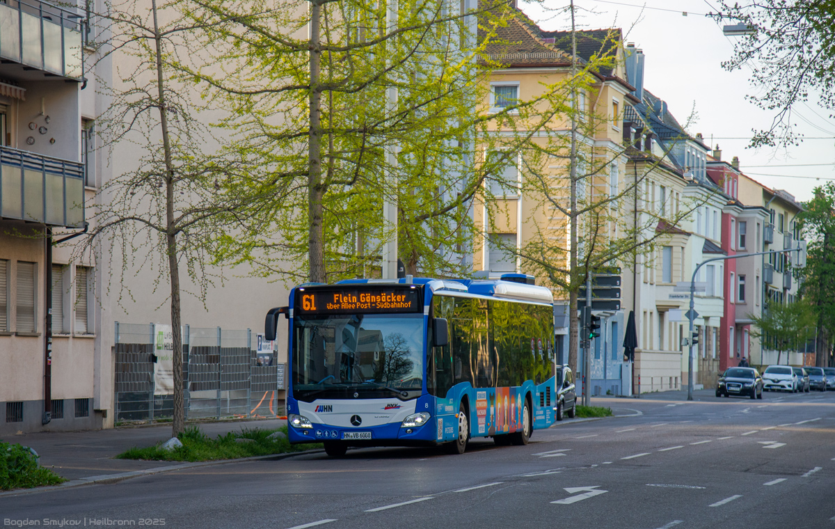 Баден-Вюртемберг, Mercedes-Benz Citaro C2 LE hybrid № 8