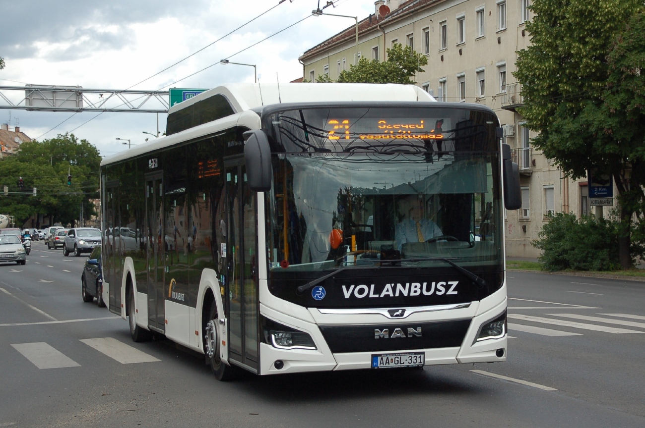 Венгрия, MAN 12C Lion's City 12 G NL320 № AA GL-331
