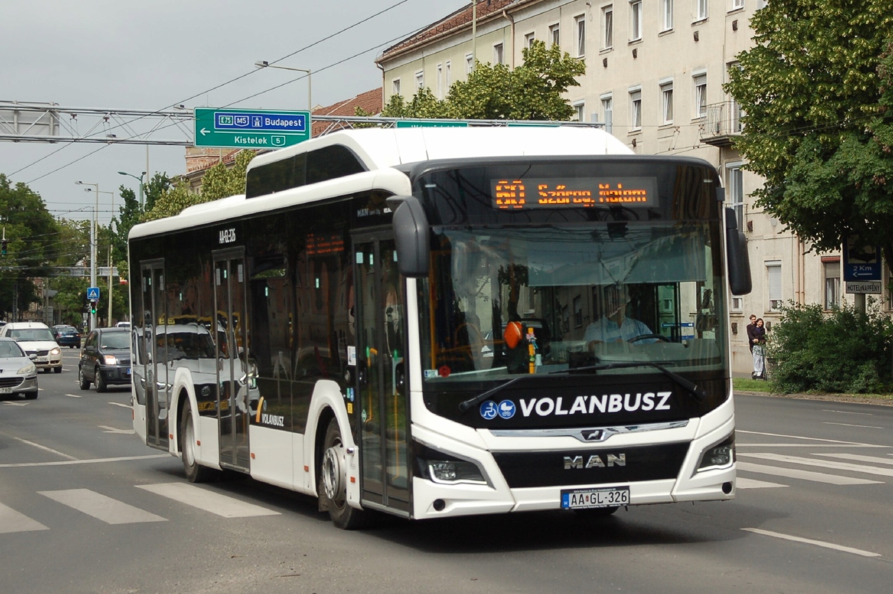 Венгрия, MAN 12C Lion's City 12 G NL320 № AA GL-326