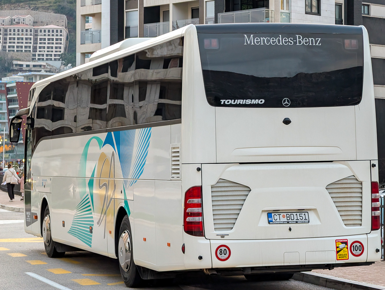 Черногория, Mercedes-Benz Tourismo II 15RHD № CT BD151