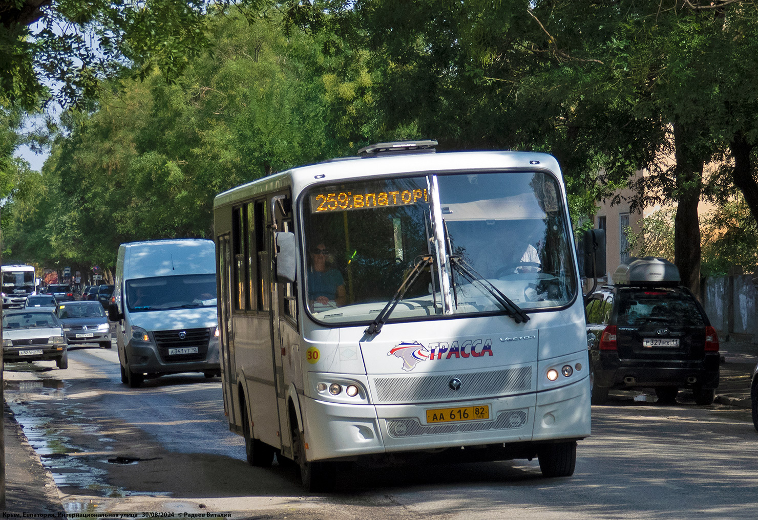 Республика Крым, ПАЗ-320414-14 "Вектор" № 30