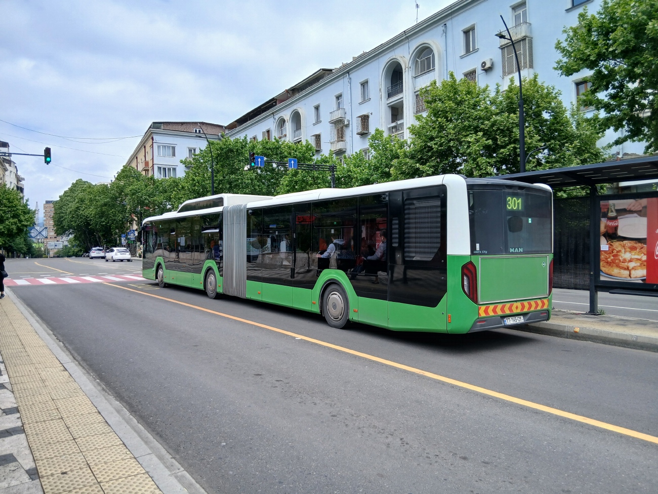 Грузия, MAN 18C Lion's City 18 G NG320 № TT-145-CM