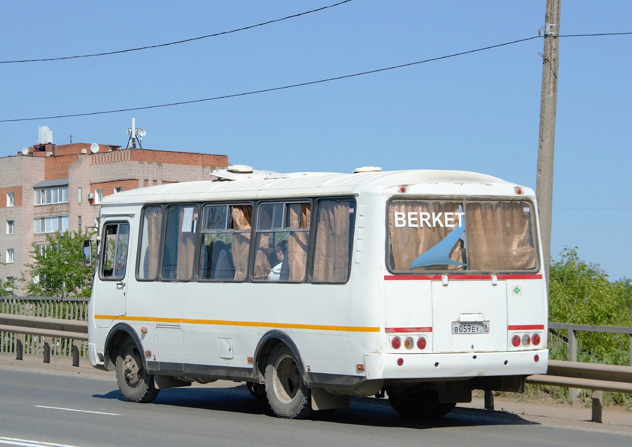 Удмуртия, ПАЗ-320530-22 № В 059 ЕУ 18