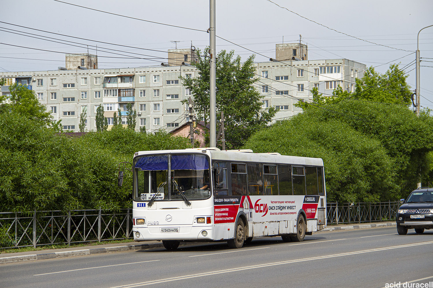 Омская область, ЛиАЗ-5256.53 № 911