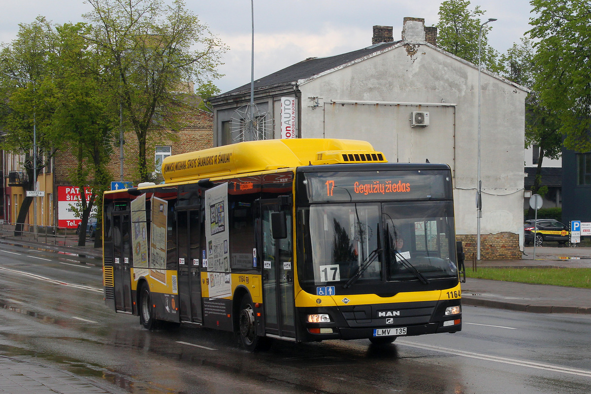 Литва, MAN A21 Lion's City NL243 CNG № 1164
