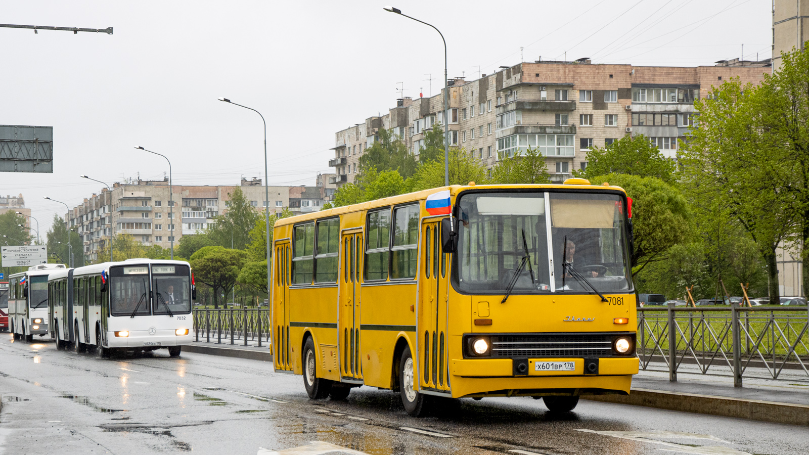 Санкт-Петербург, Ikarus 260.37 № 7081; Санкт-Петербург — VI Международный транспортный фестиваль "ТранспортФест-2025"