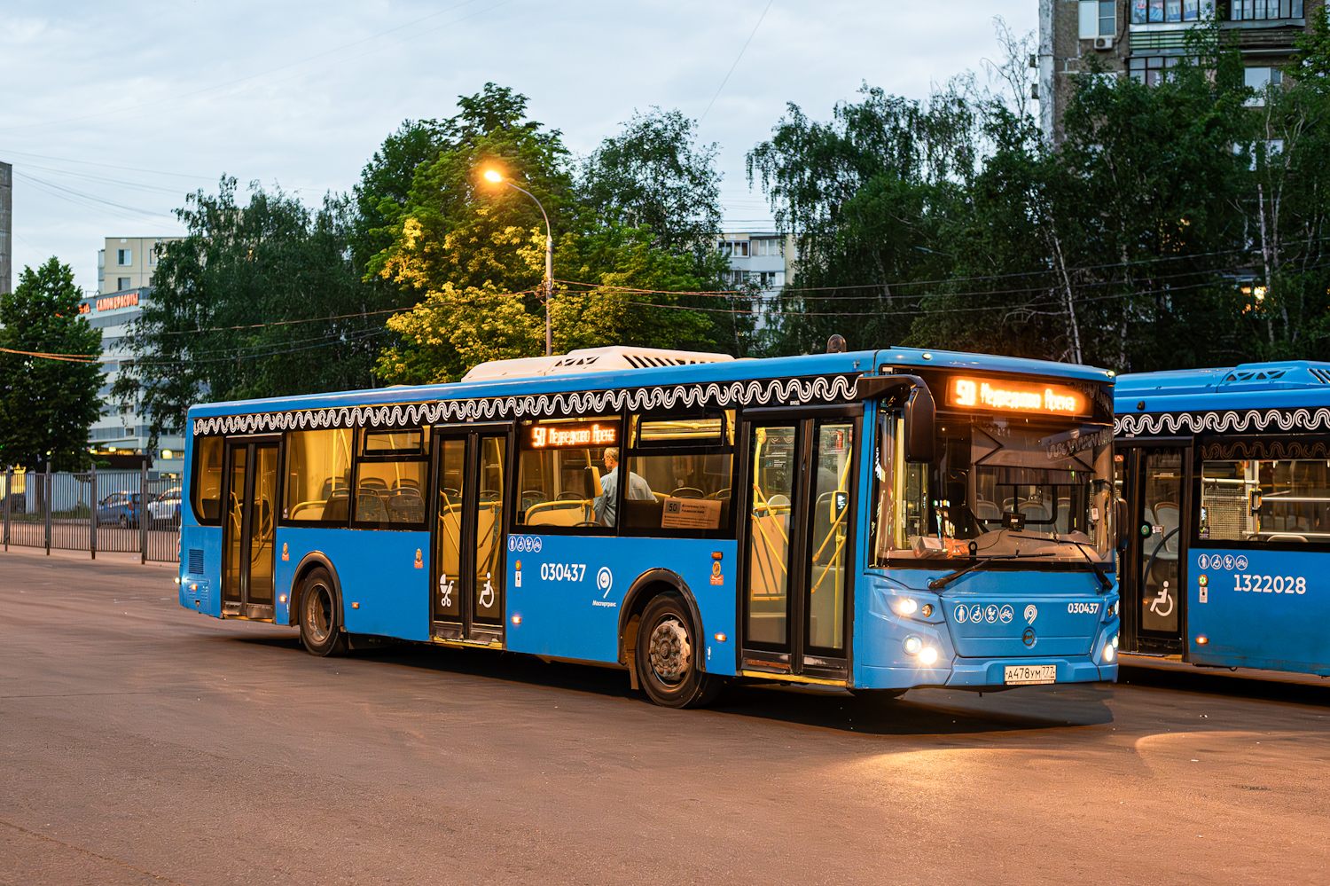 Москва, ЛиАЗ-5292.22 (2-2-2) № 030437