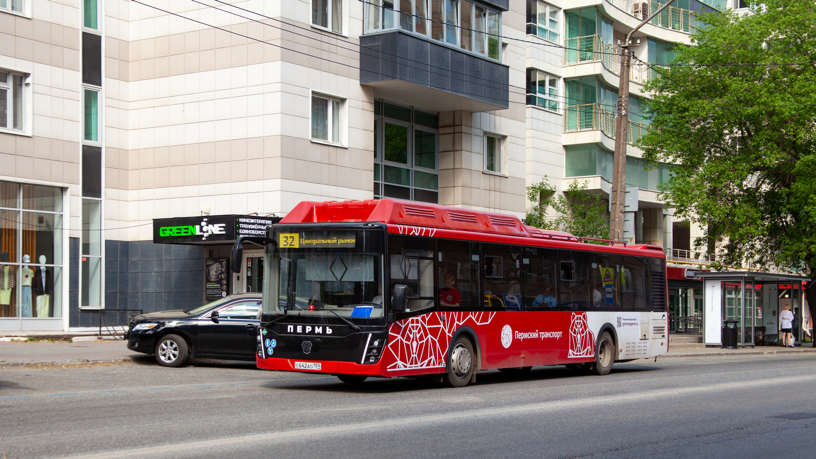 Пермский край, ЛиАЗ-5292.67 (CNG) № С 642 АО 159