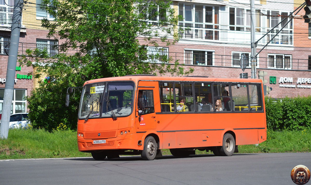 Нижегородская область, ПАЗ-320414-05 "Вектор" (1-2) № В 388 АВ 252