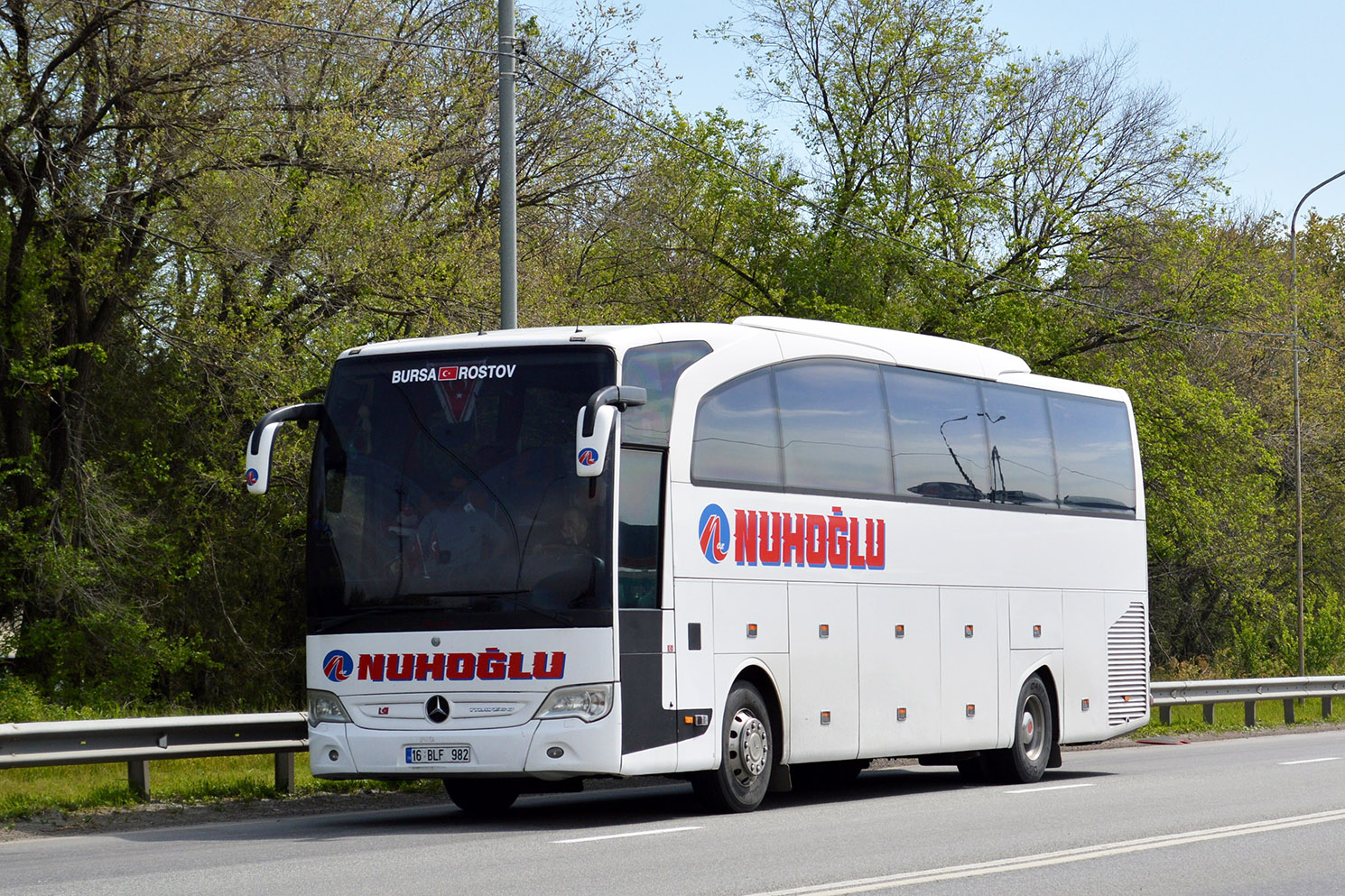 Турция, Mercedes-Benz Travego II 15SHD facelift № 16 BLF 982