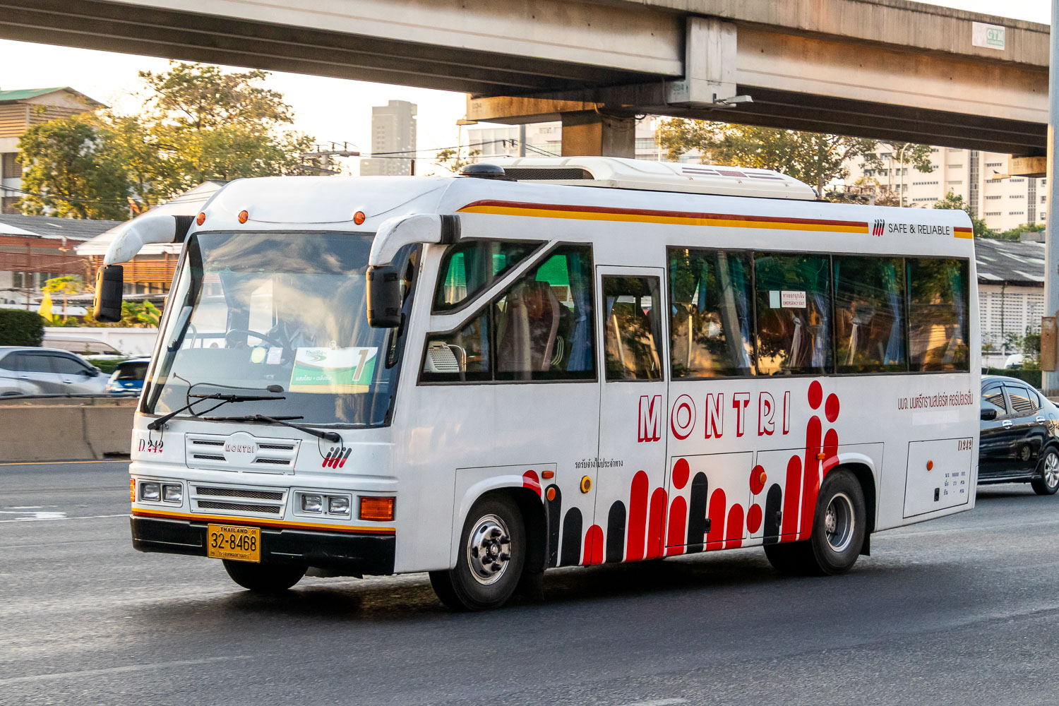Таиланд, Thonburi Bus Body № D.242