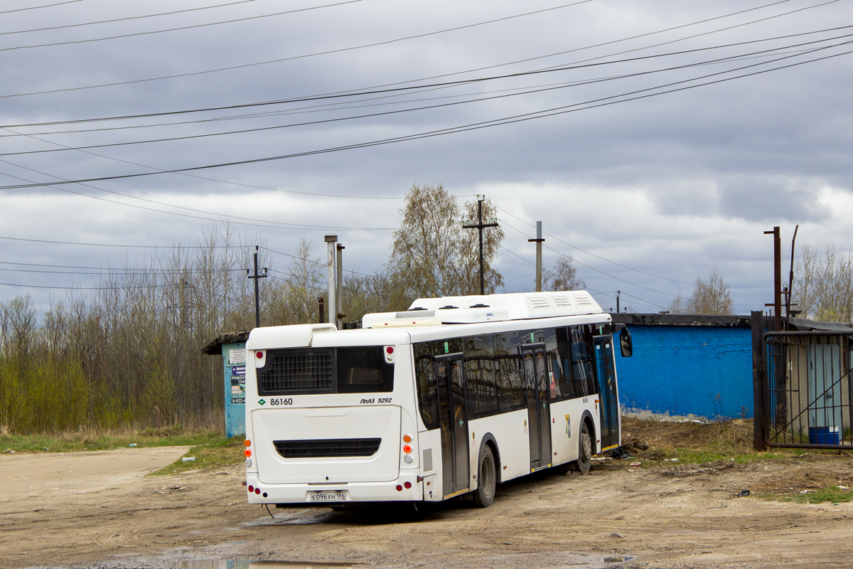Ханты-Мансийский АО, ЛиАЗ-5292.67 (CNG) № 86160