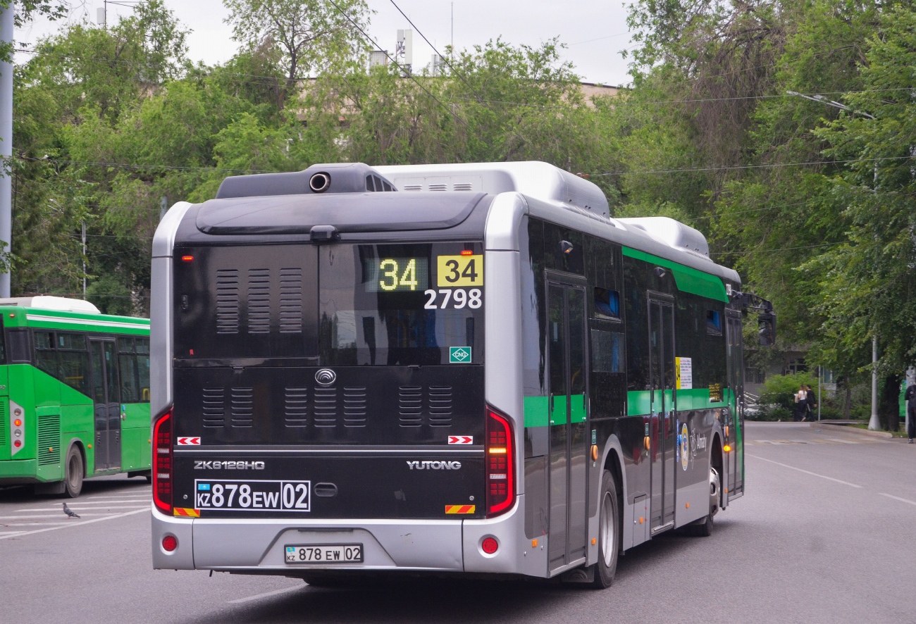 Алматы, Yutong ZK6126HG (QazTehna) № 2798