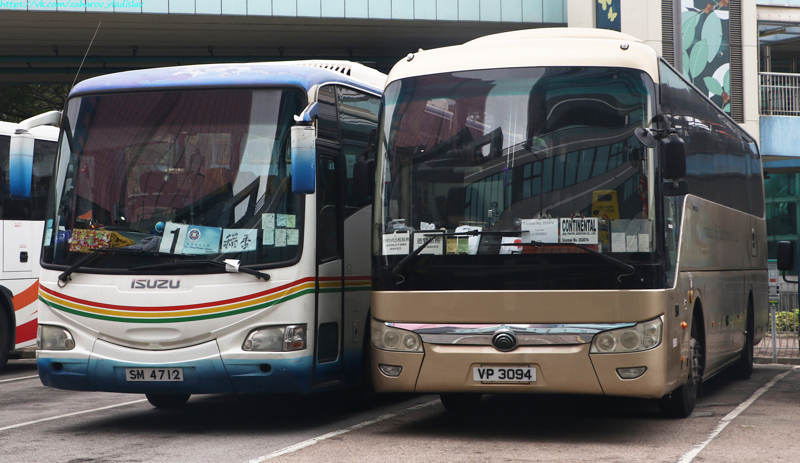 Гонконг, Yutong ZK6122* № VP 3094