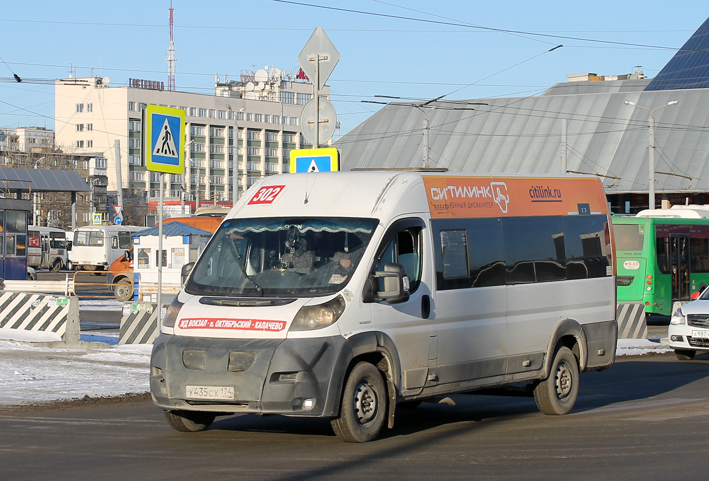 Челябинская область, IRITO Boxer L4H2 (X9X) № У 435 СХ 174; Челябинская область, ЛиАЗ-5292.67 (CNG) № 8-03