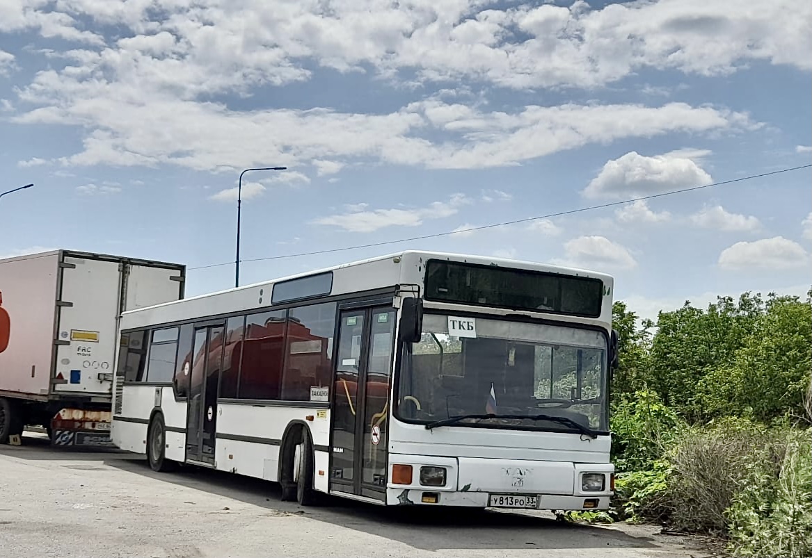 Белгородская область, MAN A10 NL222 № У 813 РО 33