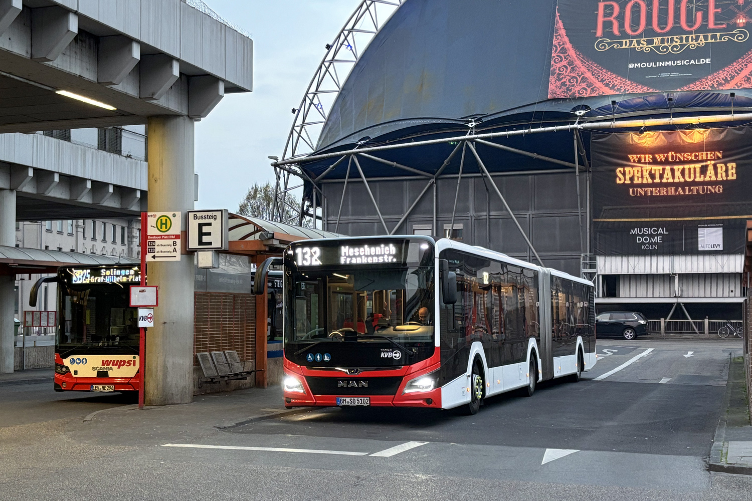 Северный Рейн-Вестфалия, MAN 18C Lion's City 18 NG330 № BM-SO 5102