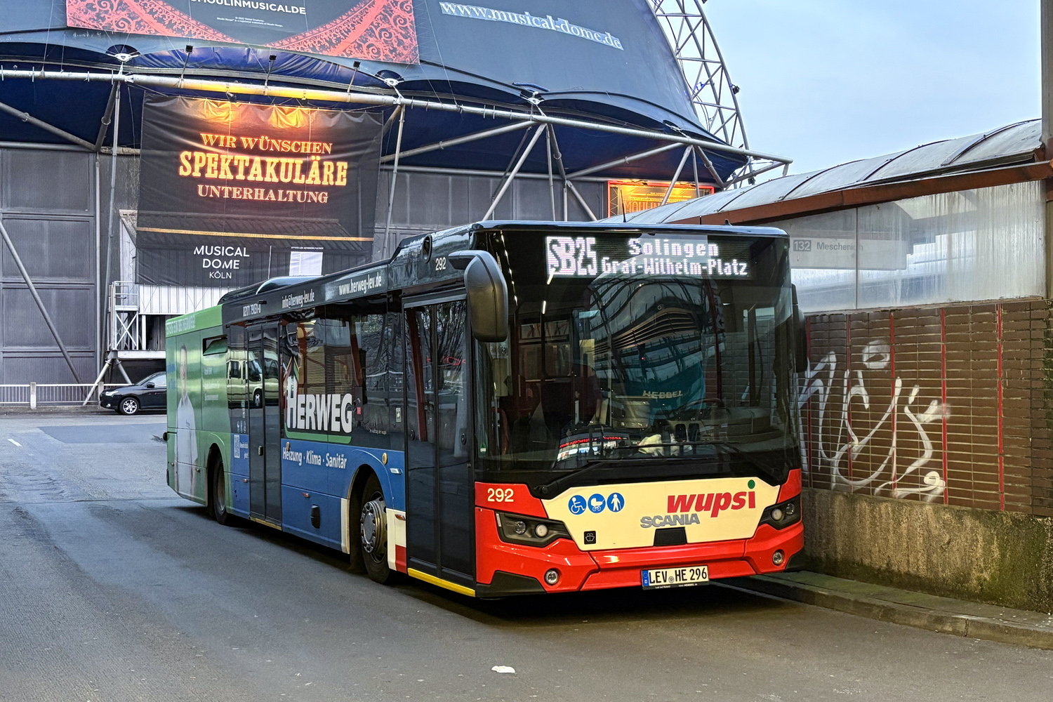 Северный Рейн-Вестфалия, Scania Citywide LF II 11.9 № LEV-HE 296