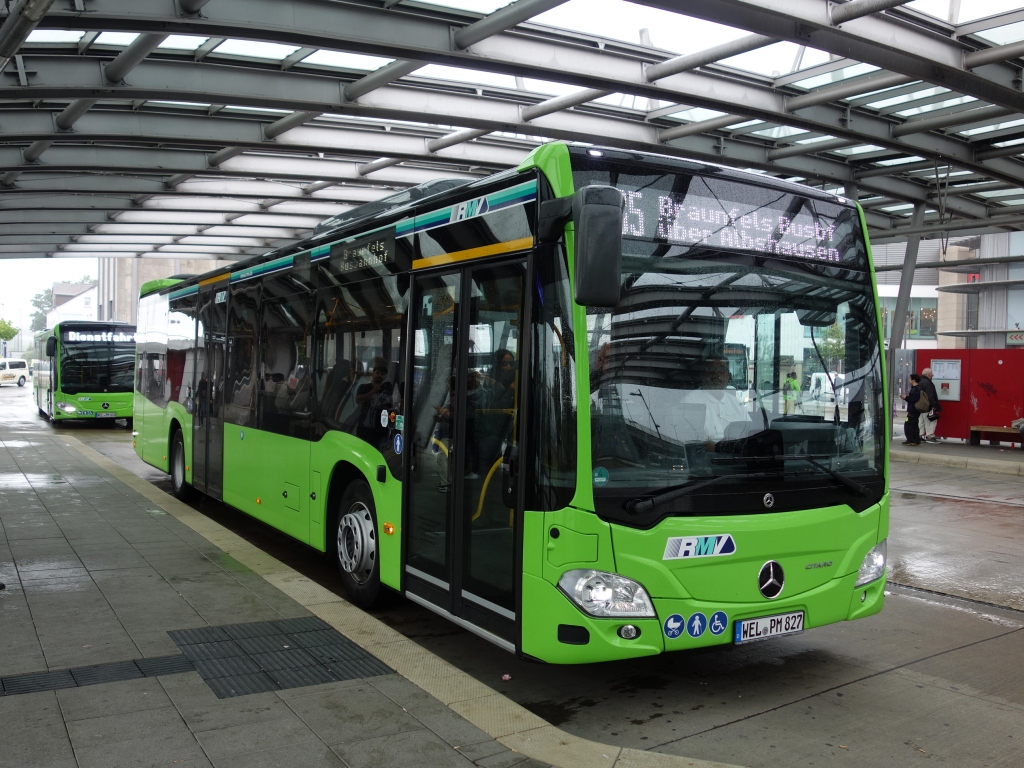 Гессен, Mercedes-Benz Citaro C2 Ü hybrid № WEL-PM 827