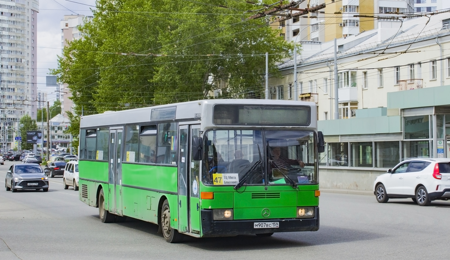 Свердловская область, Mercedes-Benz O405 № М 907 ВС 159