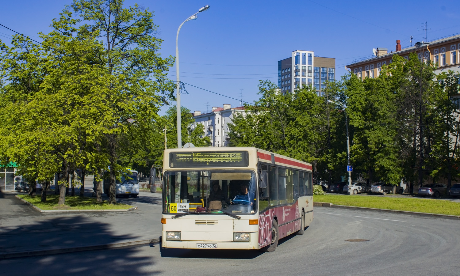 Свердловская область, Mercedes-Benz O405N2 (SAM) № Х 427 УО 72