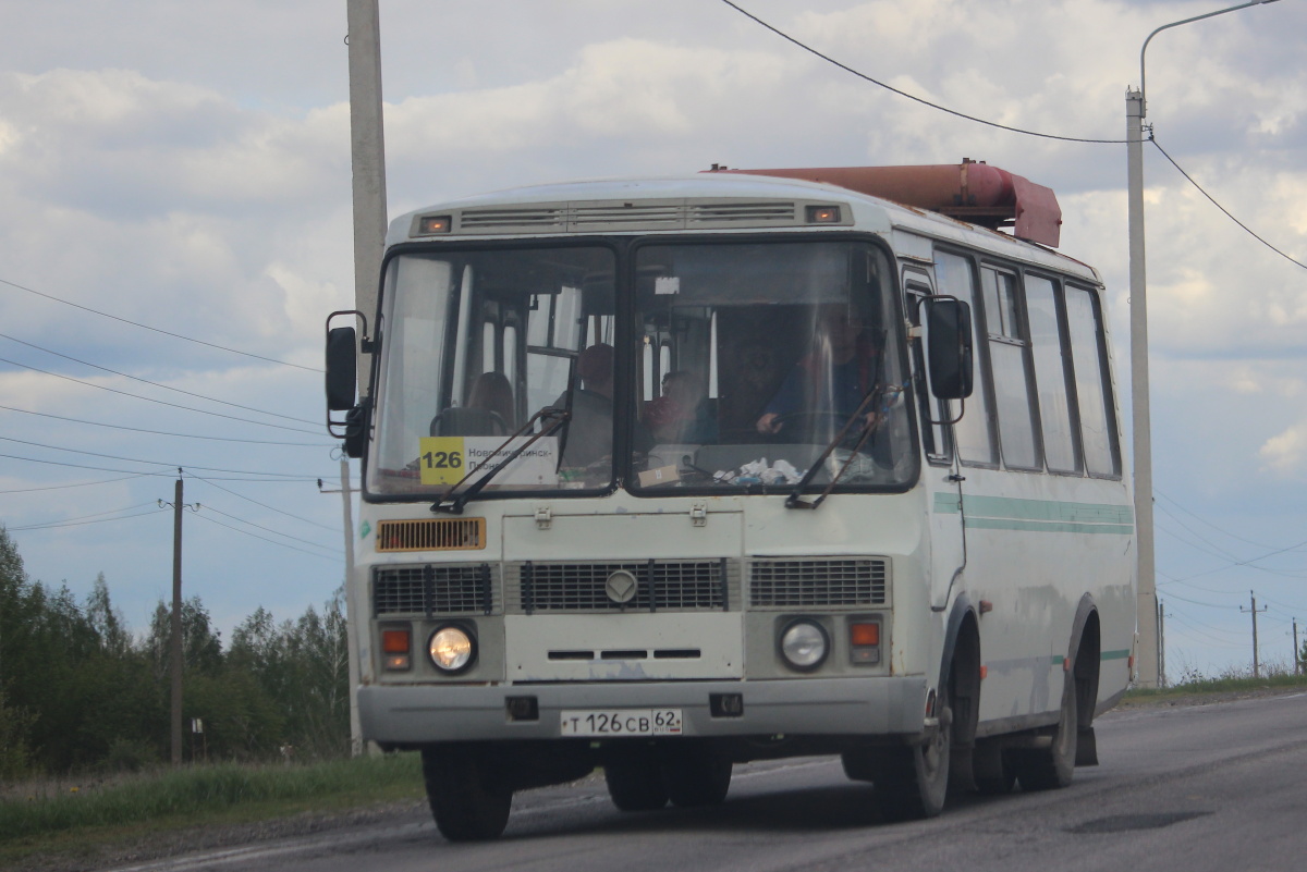 Рязанская область, ПАЗ-32054 № Т 126 СВ 62