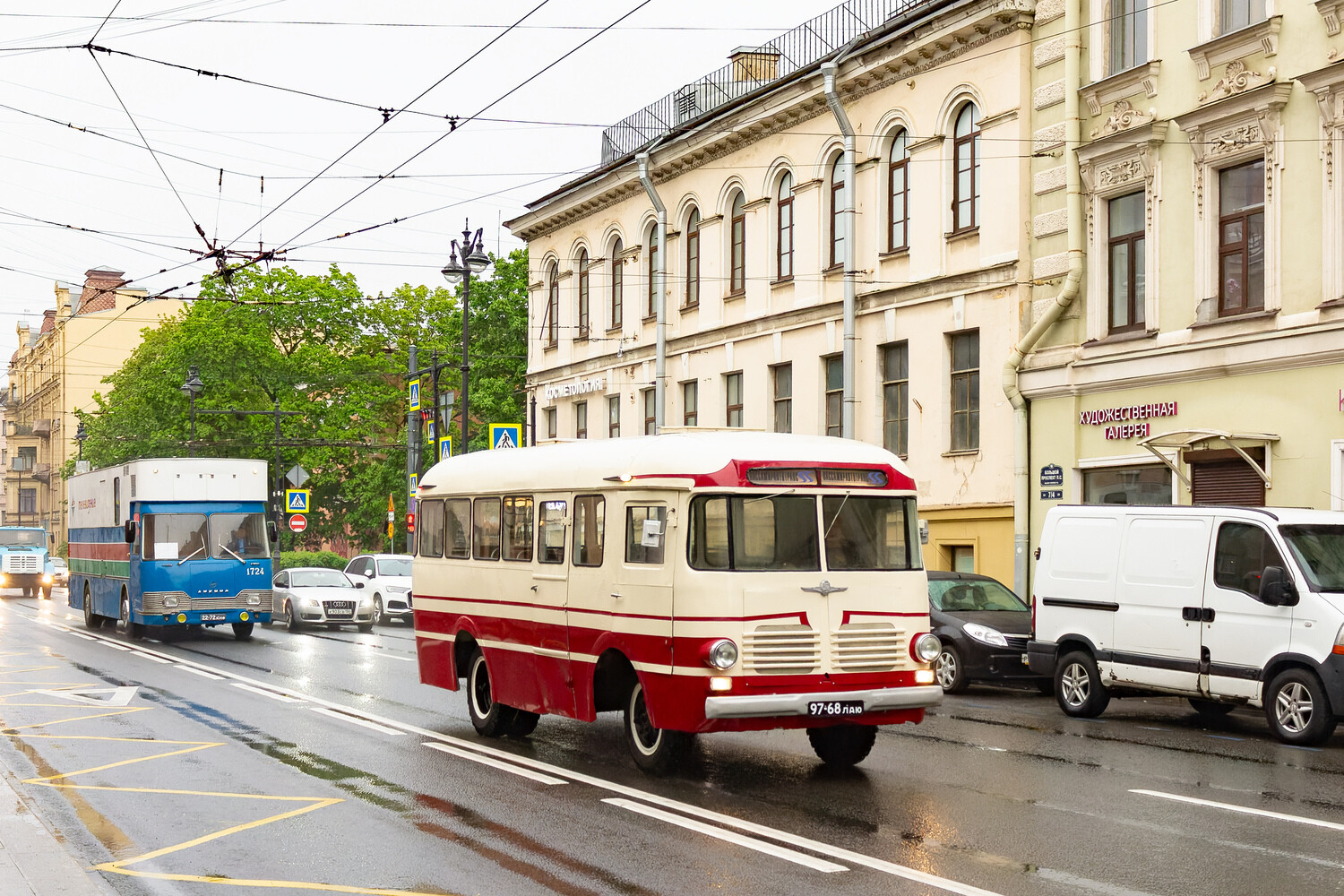 Szentpétervár, RAF-976 sz.: б/н; Szentpétervár — The 6th International Transport Festival, TransportFest-2025