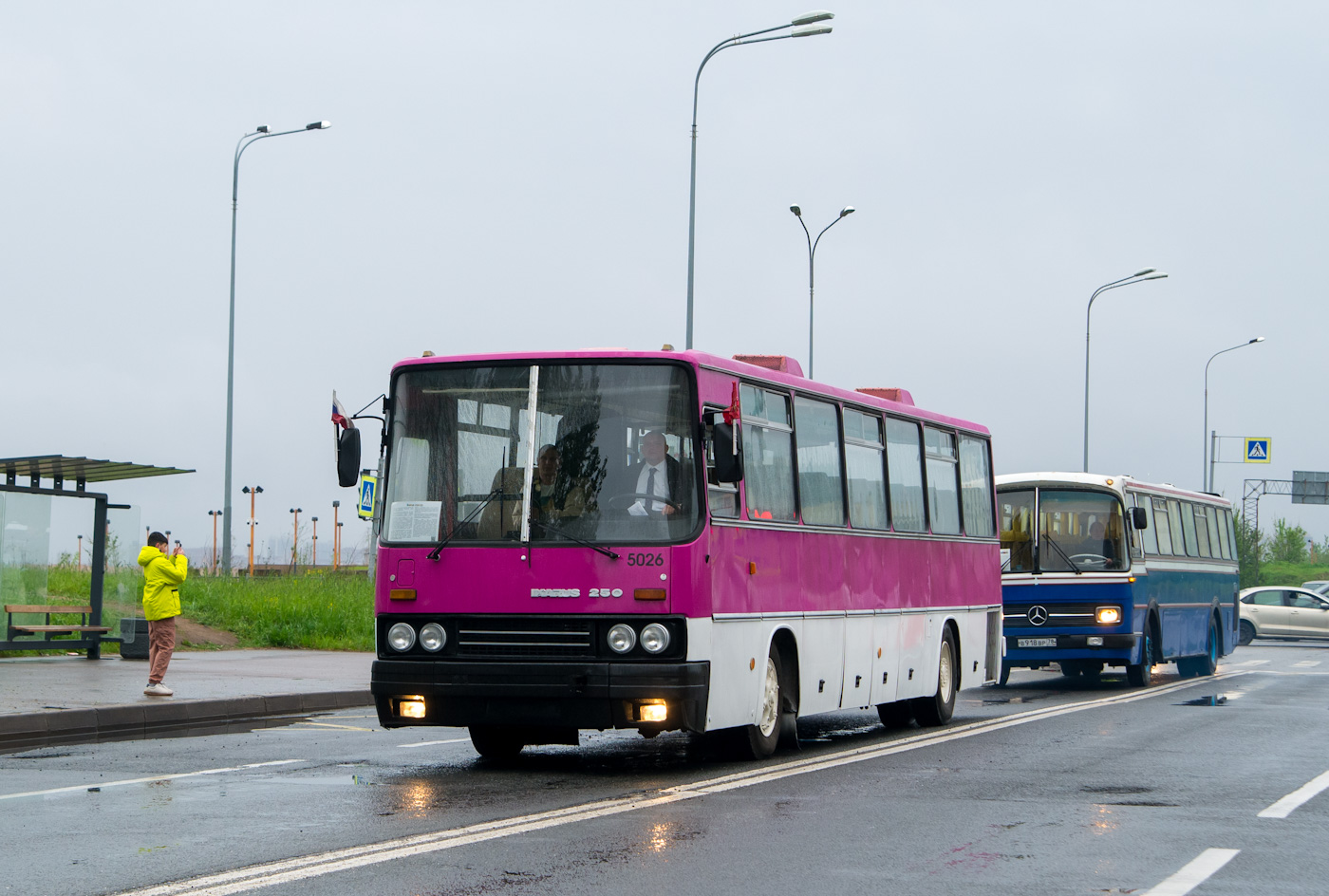 Санкт-Петербург, Ikarus 250.93 № 5026; Санкт-Петербург — VI Международный транспортный фестиваль "ТранспортФест-2025"