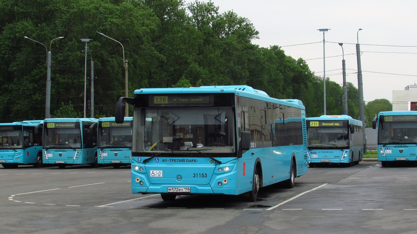 Szentpétervár, LiAZ-5292.67 (LNG) sz.: 31153