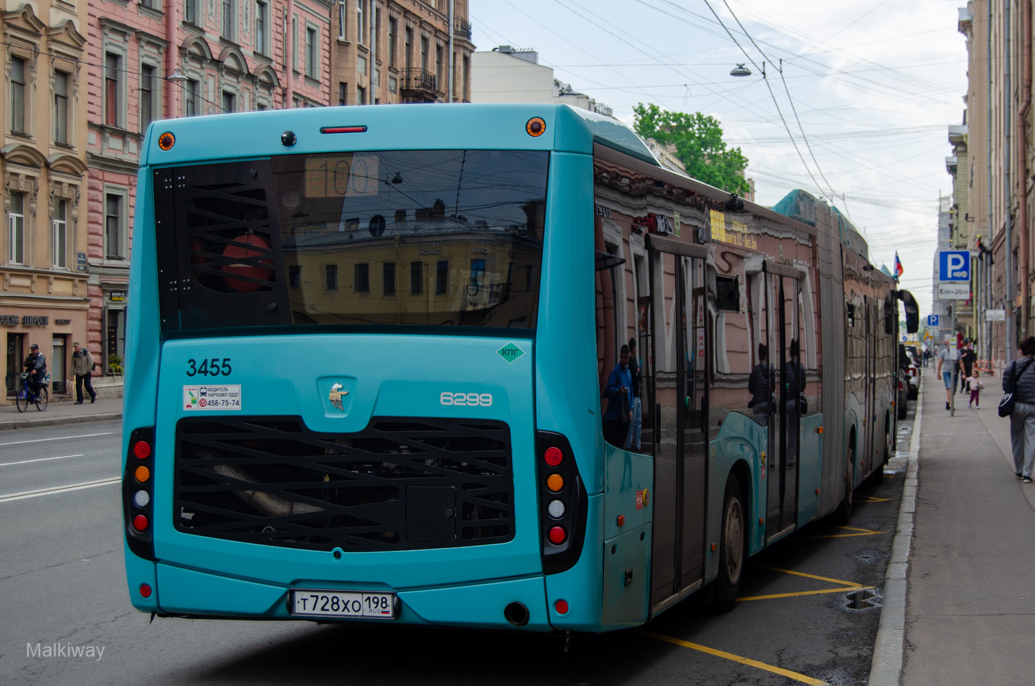 Санкт-Петербург, КАМАЗ-6299-40-5Т № 3455