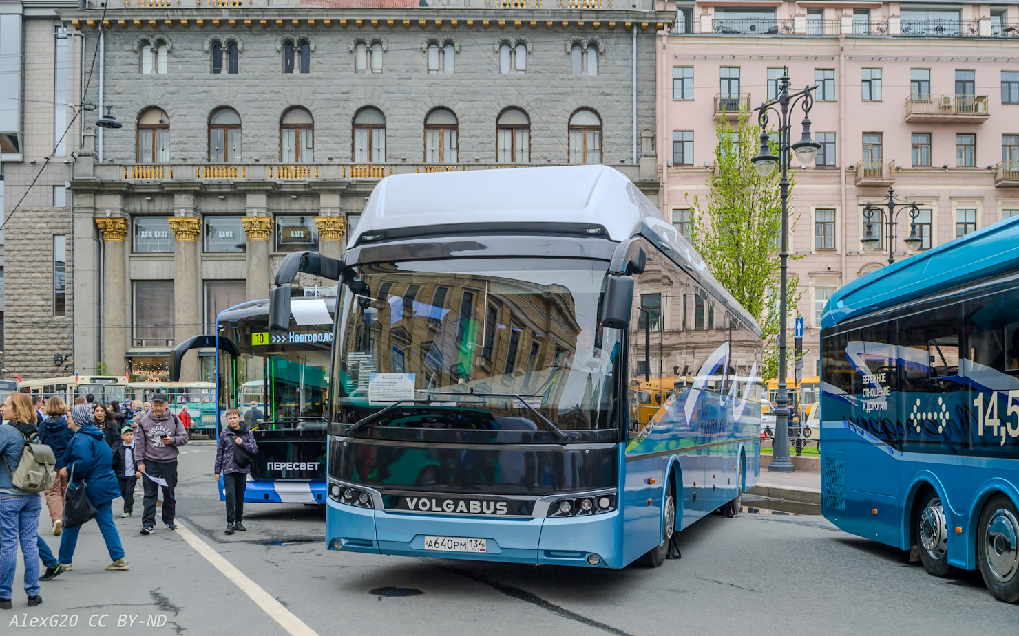 Волгоградская область, Volgabus-5285.G2 № А 640 РМ 134; Санкт-Петербург — VI Международный транспортный фестиваль "ТранспортФест-2025"