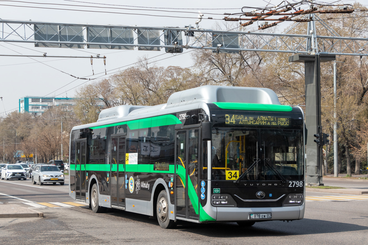 Алматы, Yutong ZK6126HG (QazTehna) № 2798