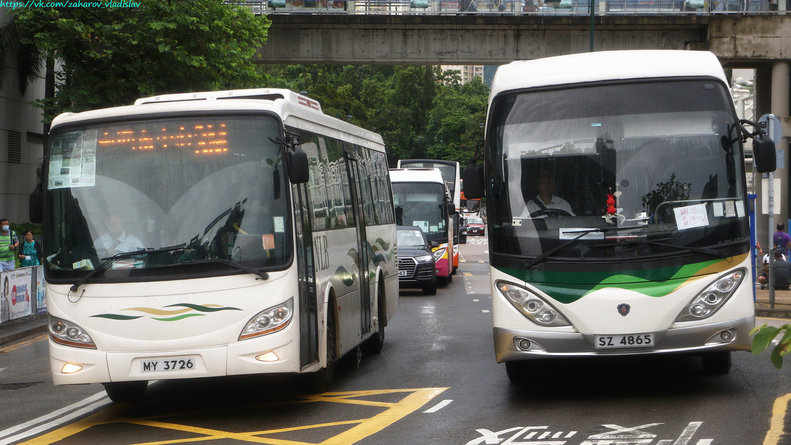 Гонконг, Asia Spacestar II № MN18; Гонконг, SC Chivalrous № SZ 4865