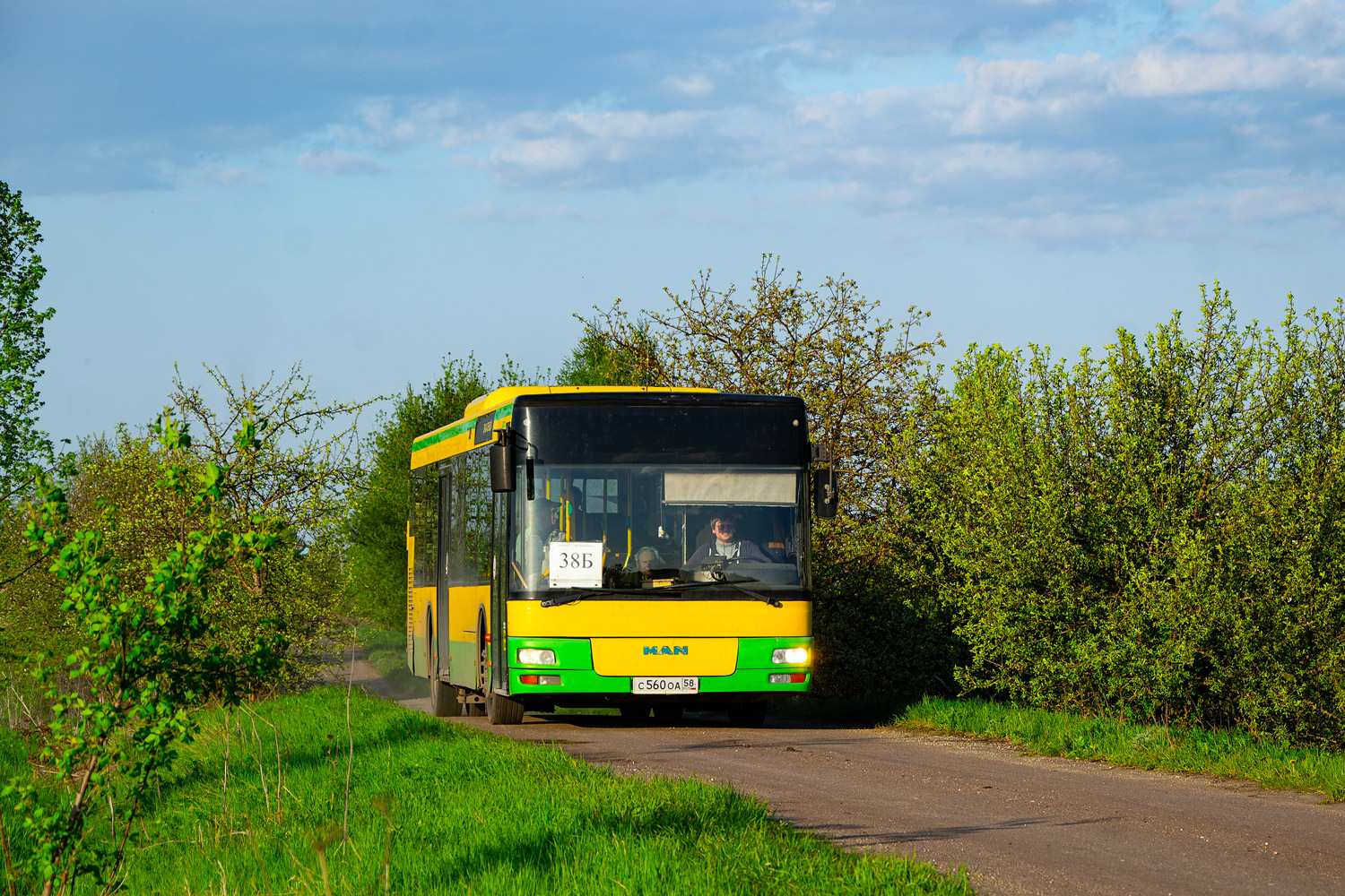 Пензенская область, MAN A21 NL263 № С 560 ОА 58