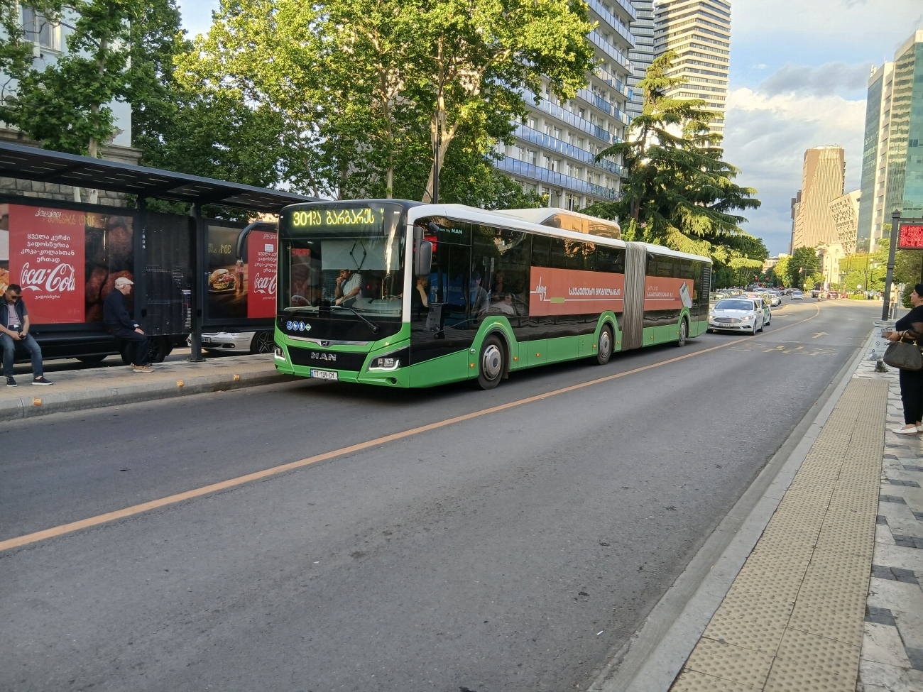 Грузия, MAN 18C Lion's City 18 G NG320 № TT-139-CM