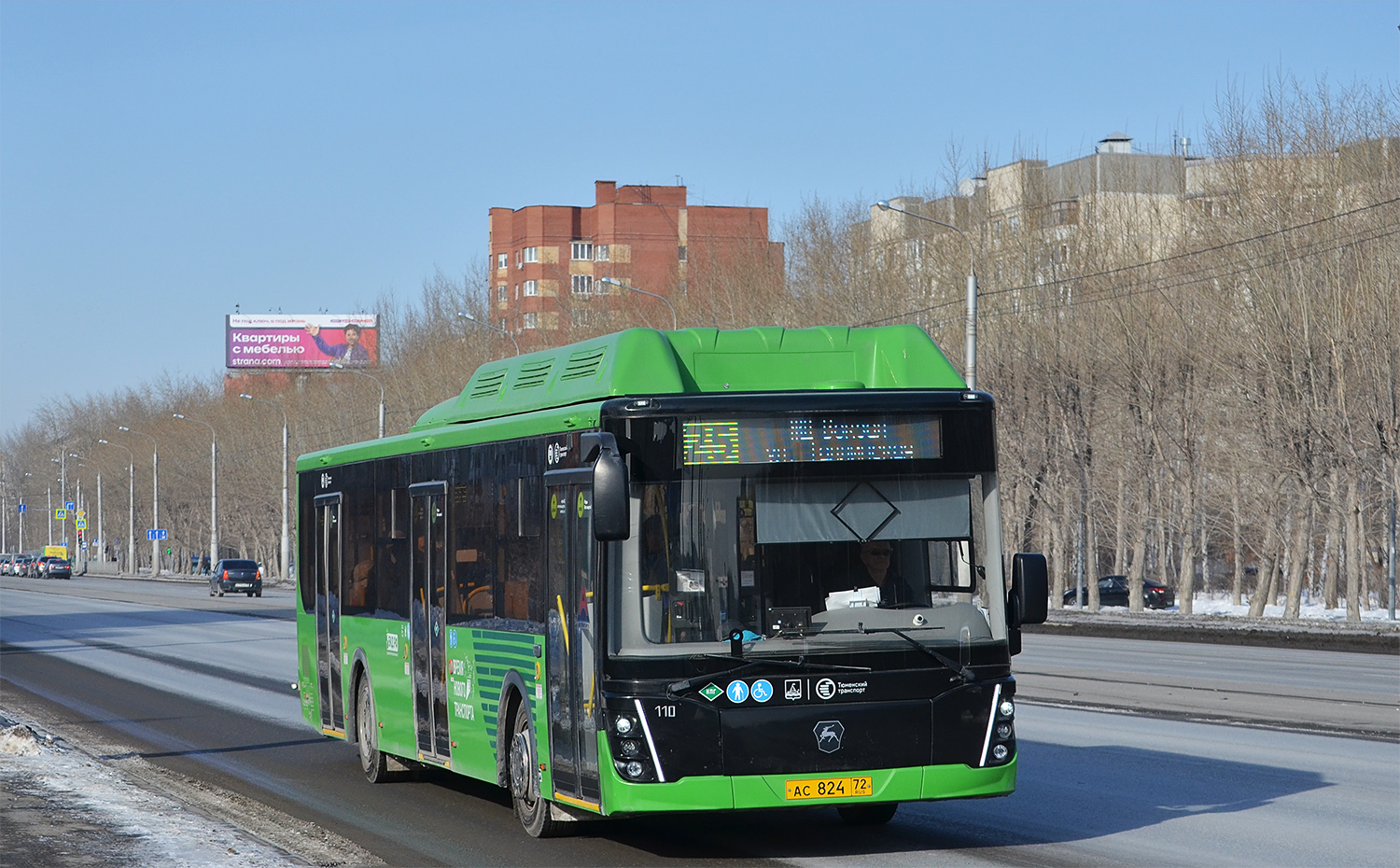 Тюменская область, ЛиАЗ-5292.67 (CNG) № 110