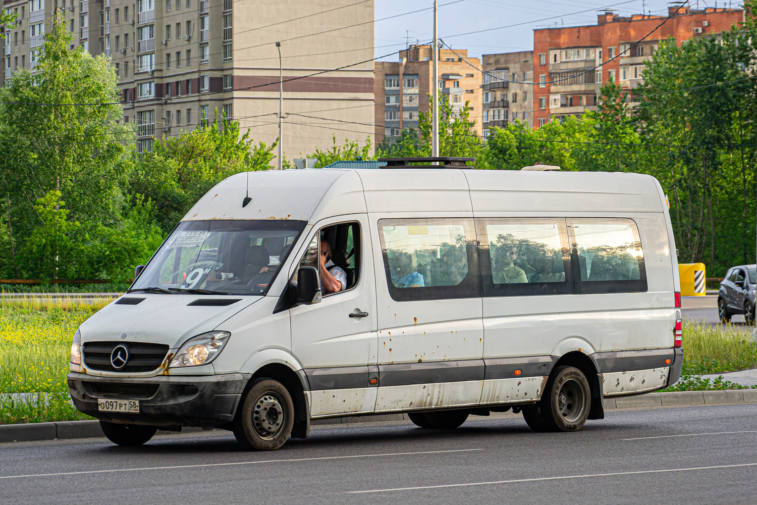 Пензенская область, Луидор-22360C (MB Sprinter) № О 097 РТ 58