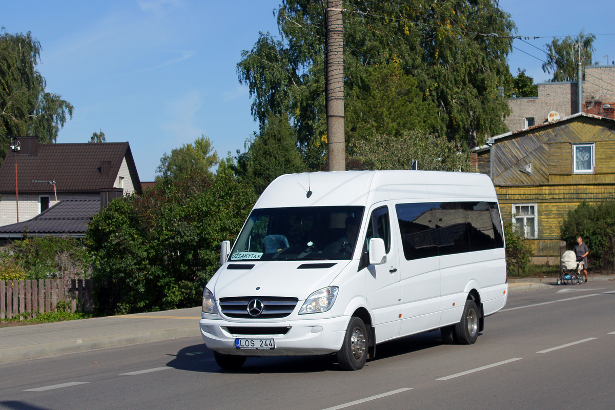 Литва, Mercedes-Benz Sprinter W906 518CDI № LOS 244